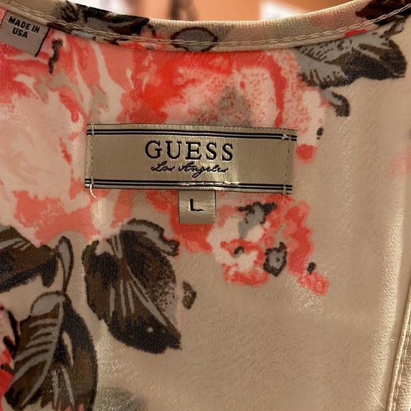 GUESS RacerBack Tank Top Size L - Picture 3 of 6
